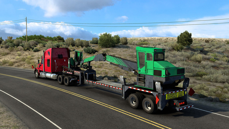 American Truck Simulator - Forest Machinery Screenshot 7