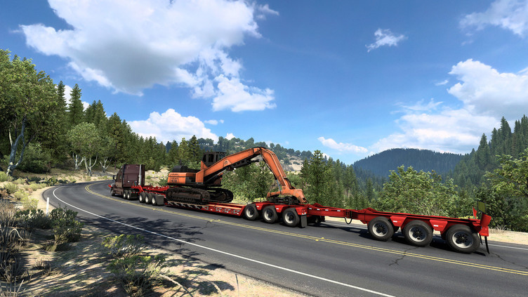 American Truck Simulator - Forest Machinery Screenshot 10