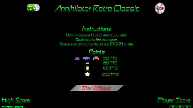 Annihilator Retro Classic Screenshot 1