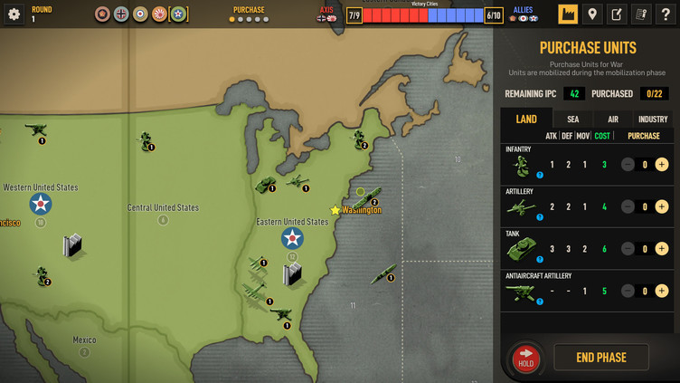 Axis & Allies 1942 Online Screenshot 8