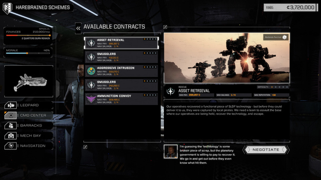 BATTLETECH Screenshot 1