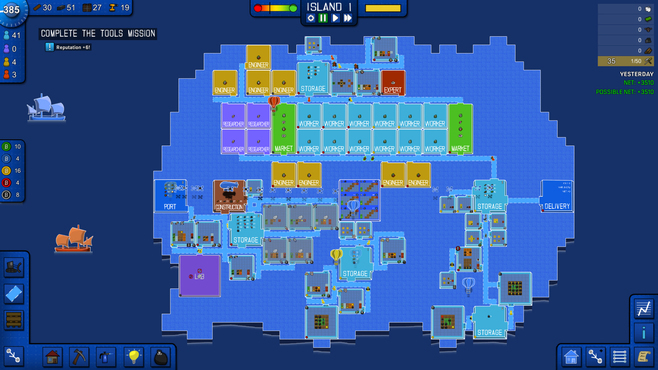 Blueprint Tycoon Screenshot 1