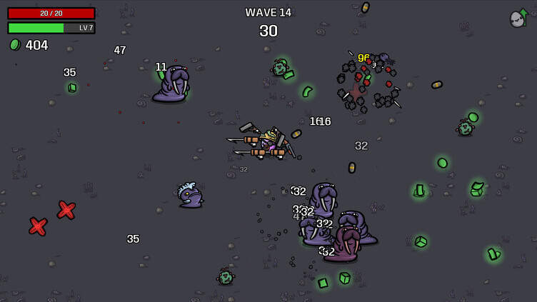Brotato: Abyssal Terrors Screenshot 9