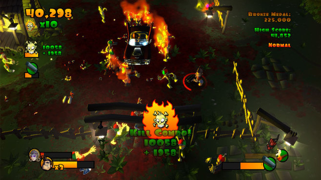 Burn Zombie Burn Screenshot 1