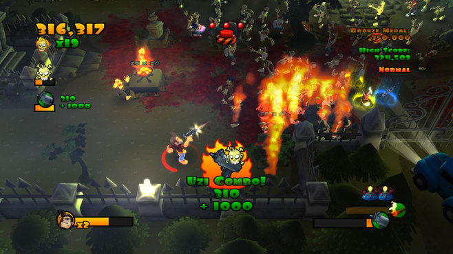 Burn Zombie Burn Screenshot 2