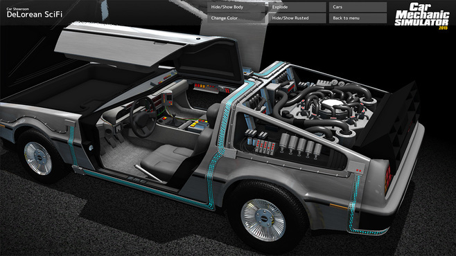 Car Mechanic Simulator 2015 - DeLorean Screenshot 3