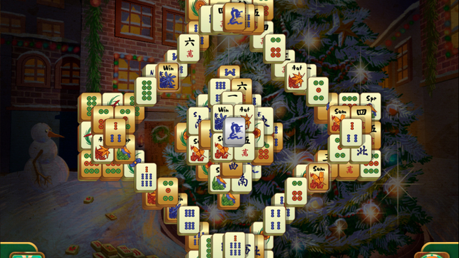 Christmas Mahjong Screenshot 1