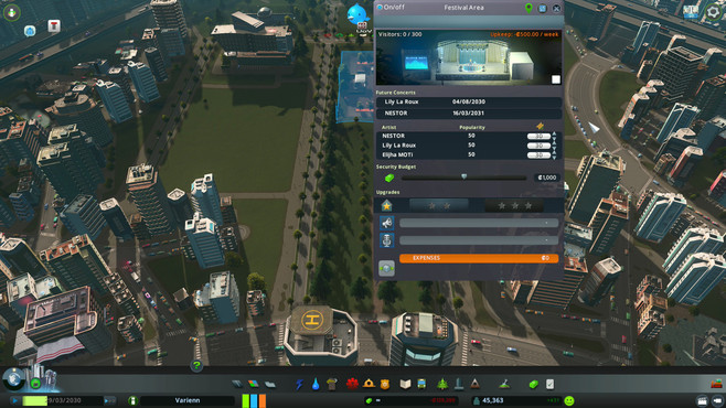 Cities: Skylines - Concerts Screenshot 3