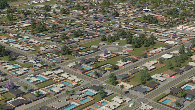 Cities: Skylines - Content Creator Pack: Mid-Century Modern Screenshot 3