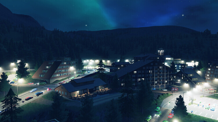 Cities: Skylines - Content Creator Pack: Mountain Village Screenshot 2