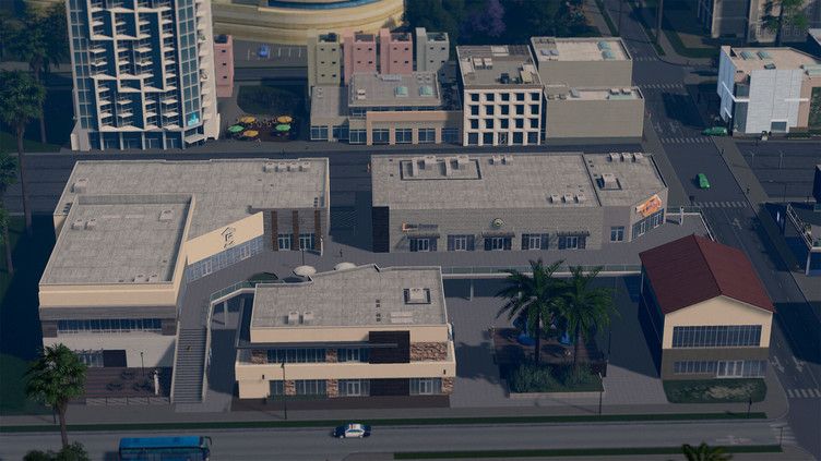 Cities: Skylines - Content Creator Pack: Shopping Malls Screenshot 2