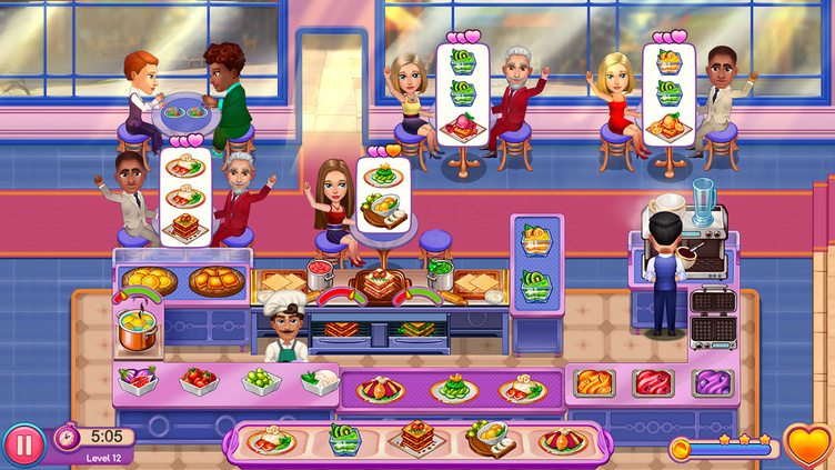 Claire's Cruisin' Cafe 3: Fest Frenzy Screenshot 1