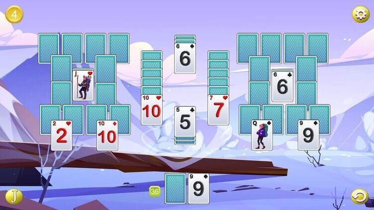 Cliffhanger Solitaire Screenshot 3