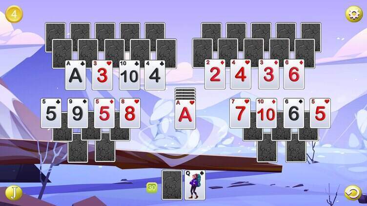 Cliffhanger Solitaire Screenshot 4