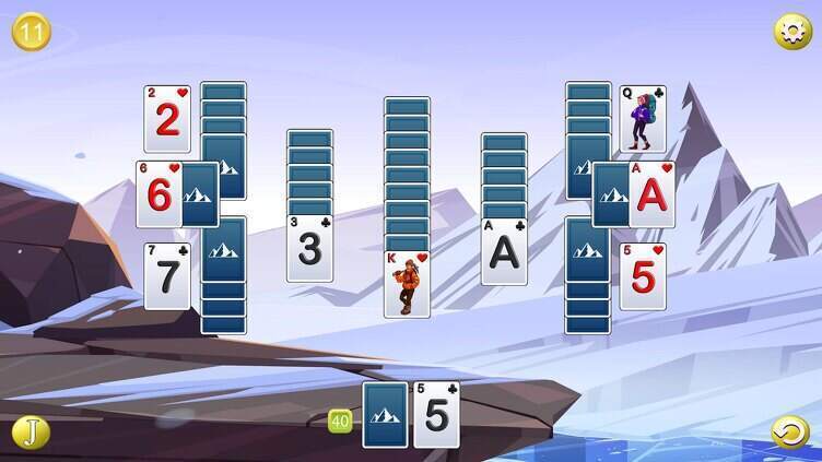 Cliffhanger Solitaire Screenshot 5