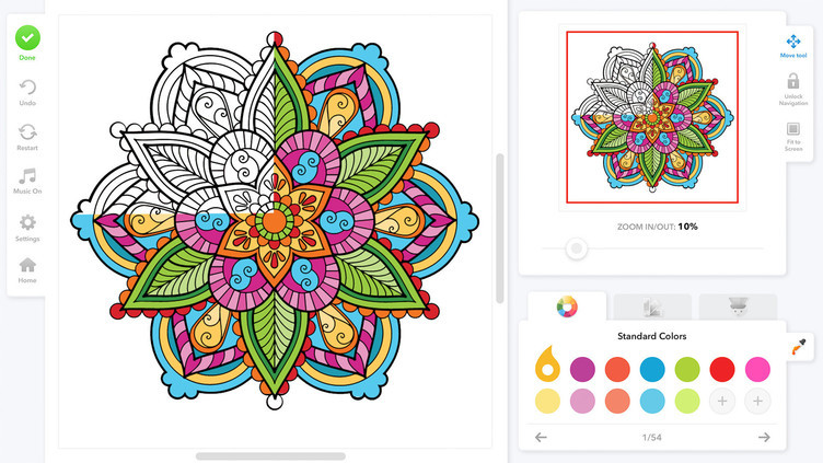 Coloring Book for Adults Screenshot 4