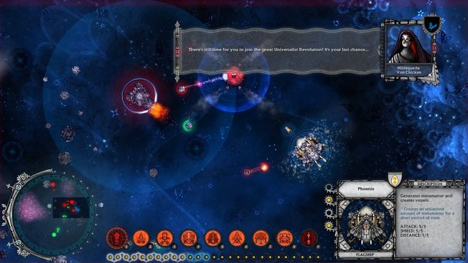 Conflicks: Revolutionary Space Battles Screenshot 1