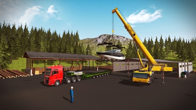 Construction Simulator 2015: Liebherr LTM 1300 6.2 Screenshot 2