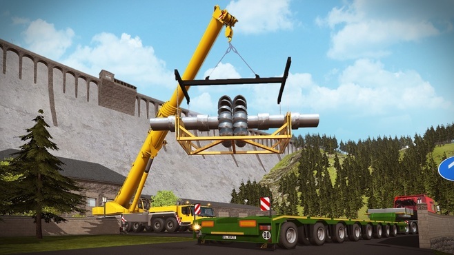 Construction Simulator 2015: Liebherr LTM 1300 6.2 Screenshot 5