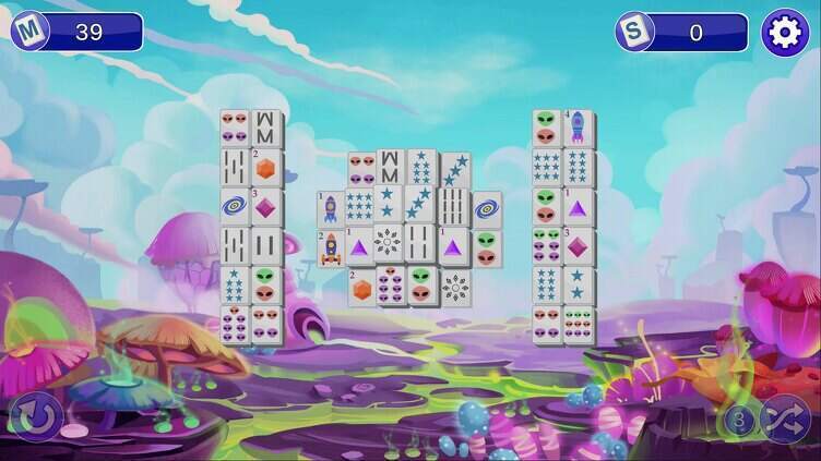 Cosmo Mahjong Screenshot 1