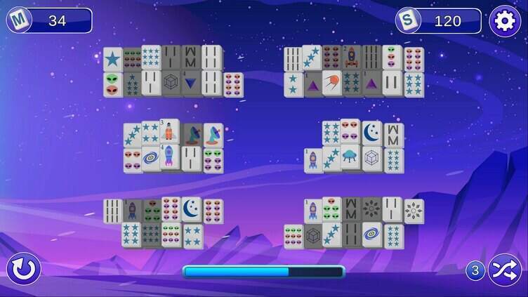 Cosmo Mahjong Screenshot 2