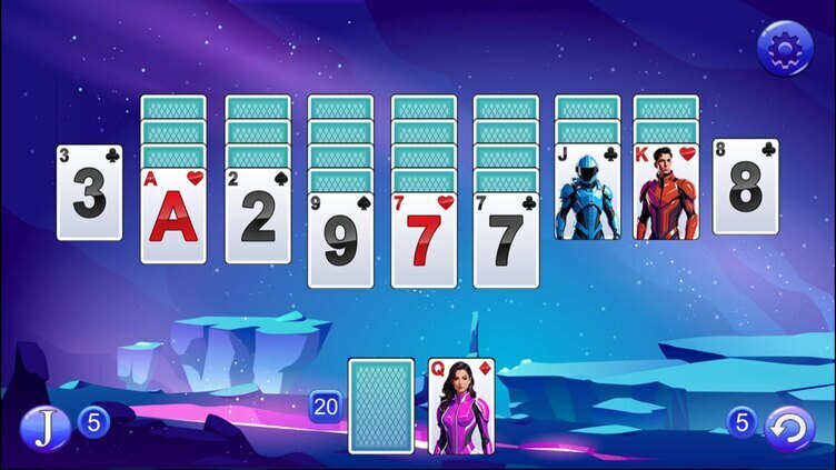 Cosmo Solitaire Screenshot 3