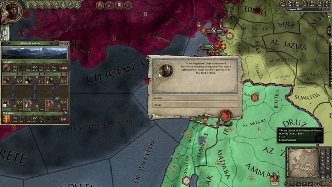 Crusader Kings II: Sword of Islam Screenshot 4