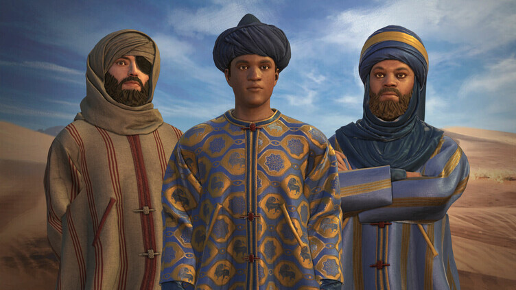 Crusader Kings III Content Creator Pack: North African Attire Screenshot 3