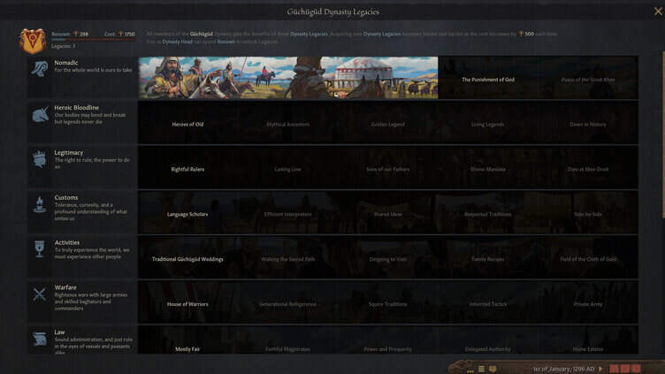 Crusader Kings III: Khans of the Steppe Screenshot 2
