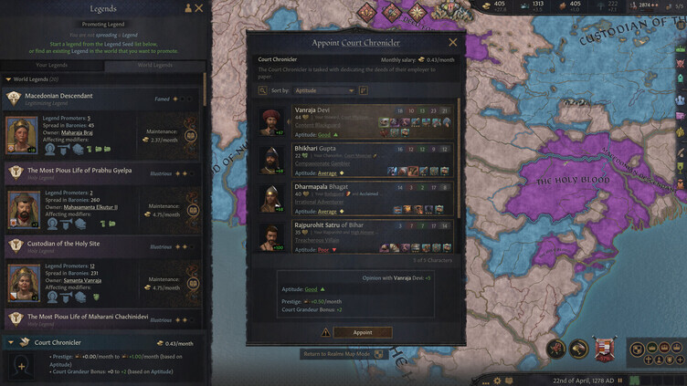 Crusader Kings III: Legends of the Dead Screenshot 2