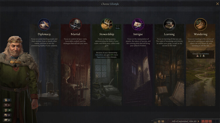 Crusader Kings III: Wandering Nobles Screenshot 1