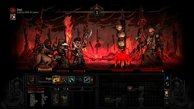 Darkest Dungeon®: The Crimson Court Screenshot 1