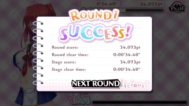 Delicious! Pretty Girls Mahjong Solitaire Screenshot 1