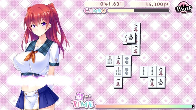 Delicious! Pretty Girls Mahjong Solitaire Screenshot 4