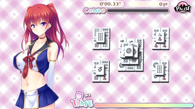 Delicious! Pretty Girls Mahjong Solitaire Screenshot 7