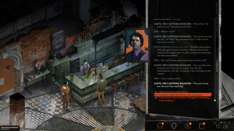 Disco Elysium - The Final Cut Screenshot 9
