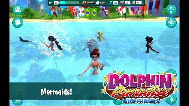 Dolphin Paradise: Wild Friends Screenshot 4