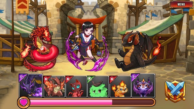 Dragon Kingdom War- Puzzle RPG Screenshot 6