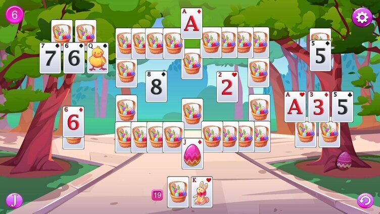 Easter Day Solitaire Screenshot 1