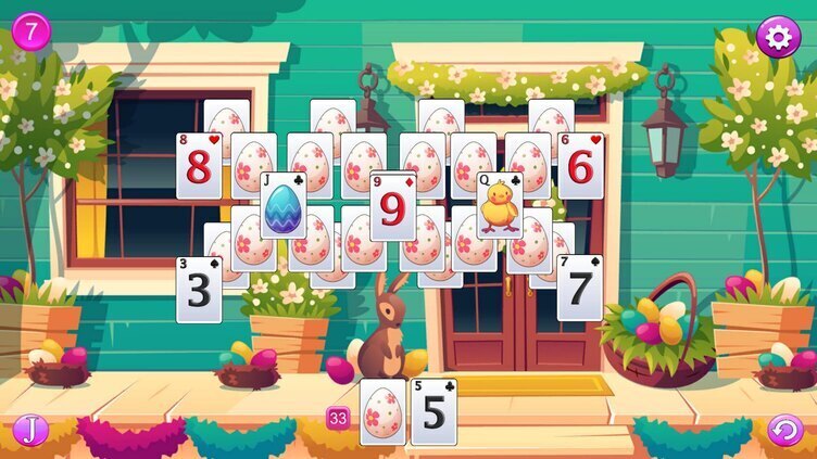 Easter Day Solitaire Screenshot 2