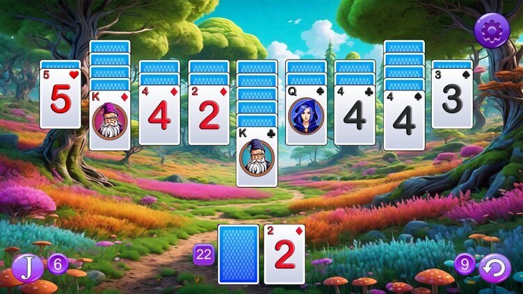 Enchanted Solitaire Screenshot 1