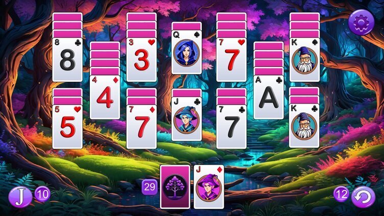 Enchanted Solitaire Screenshot 2