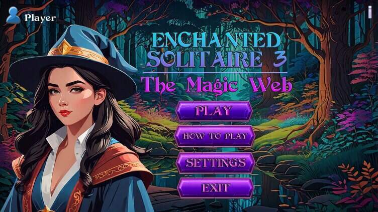 Enchanted Solitaire 3: The Magic Web Screenshot 6