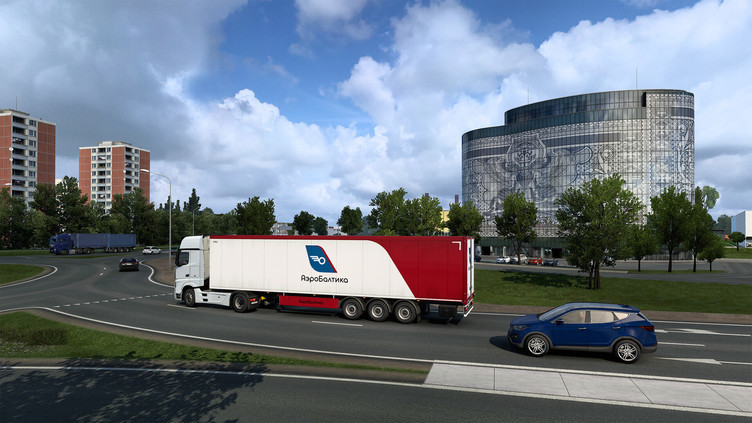 Euro Truck Simulator 2 - Beyond the Baltic Sea Screenshot 1