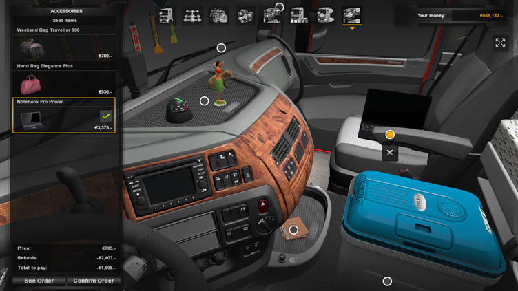 Euro Truck Simulator 2 - Cabin Accessories Screenshot 3