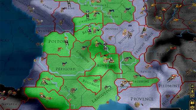 Europa Universalis III: Heir to the Throne Screenshot 2