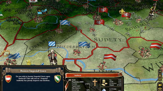 Europa Universalis III: Heir to the Throne Screenshot 4