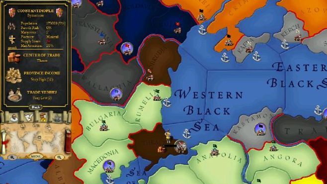 Europa Universalis II Screenshot 2