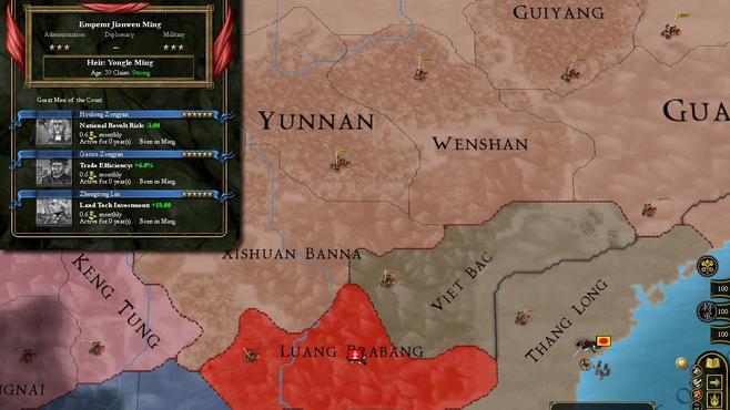 Europa Universalis III: Divine Wind Screenshot 3