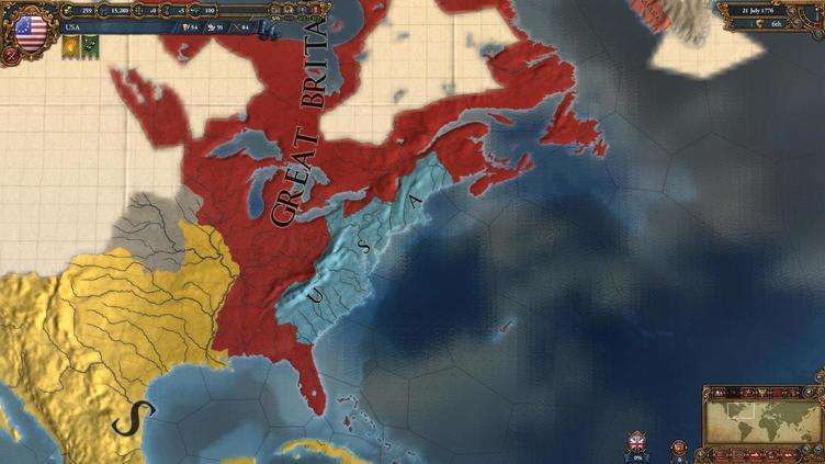 Europa Universalis IV: American Dream Screenshot 1
